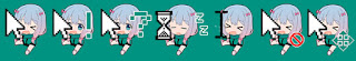 Cursor Eromanga-sensei Sagiri Izumi Untuk PC