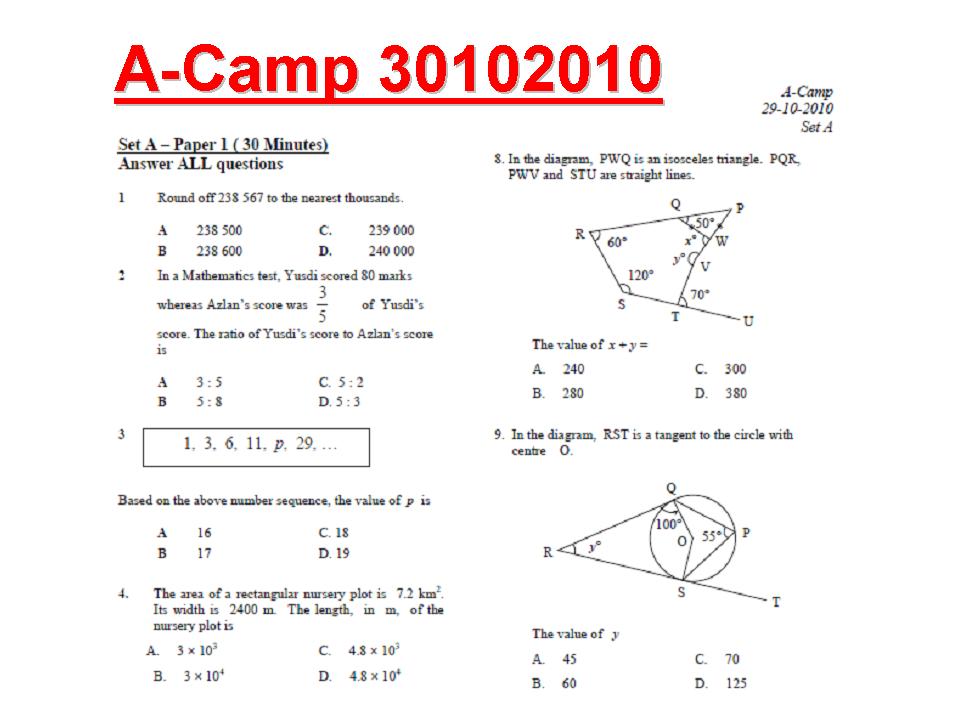 Soalan Matematik Moden Spm - Tersoal m