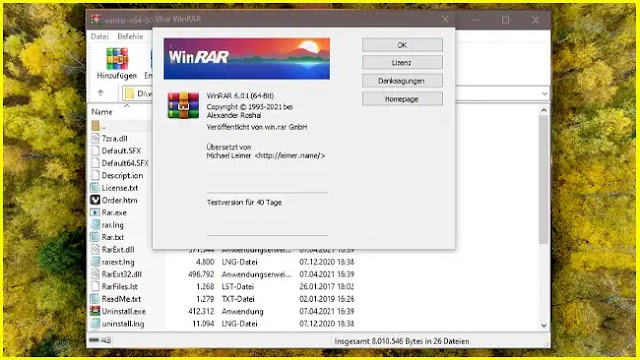 WinRAR 6.0.1 is available for download