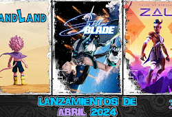 LANZAMIENTOS DE ABRIL 2024 EN VIDEOJUEGOS