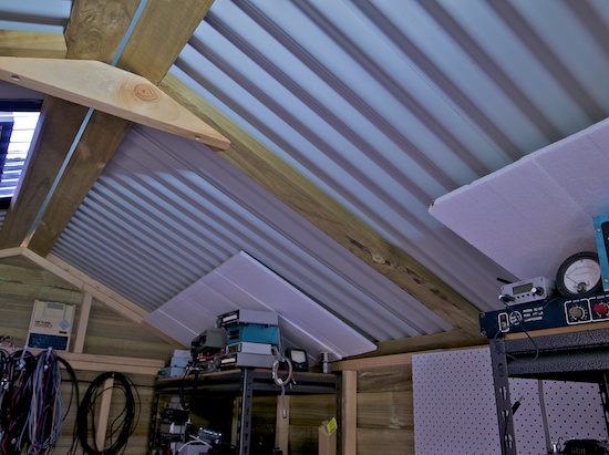 Corrugated Metal Shed Roof