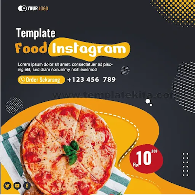 Download Feed Instagram Makanan Coreldraw Dan Photohop