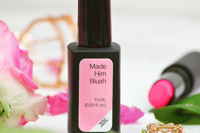 Lovelaughslipstick Blog - SensatioNail Gel Express Nail Polish Made Him Blush Starter Kit Review