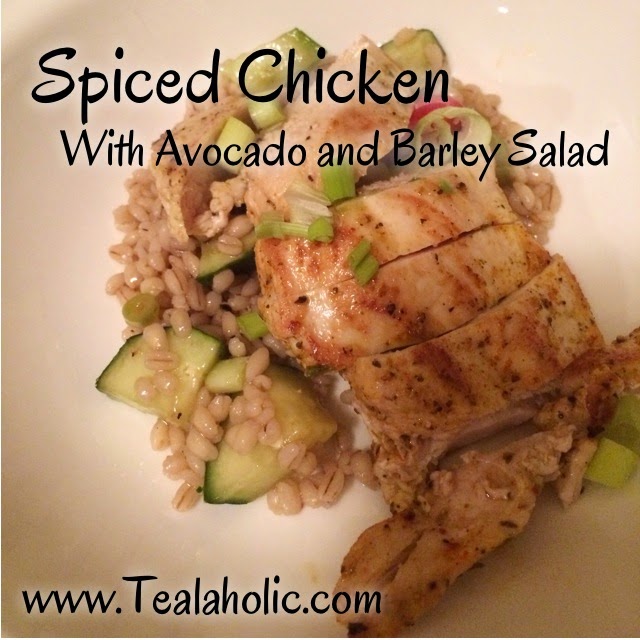 College Cooking with Class: Spiced Chicken with Barley Salad