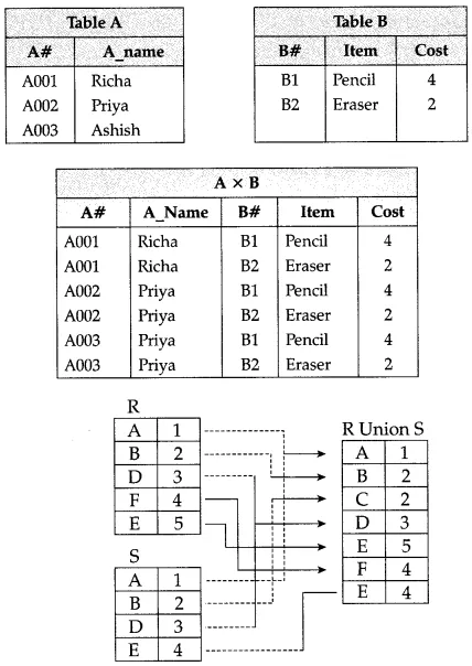 Solutions Class 12 Computer Science (Python) Chapter -6 (Database Concepts)