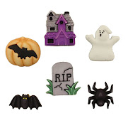 Happy Hauntings 3D buttons