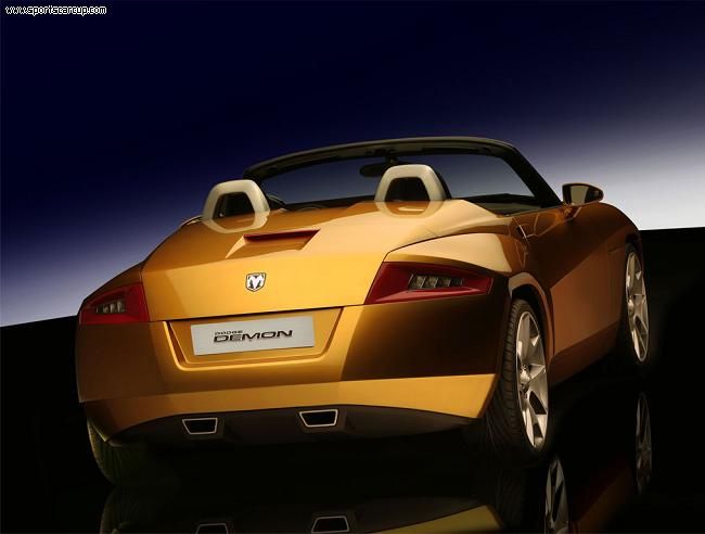 2007 Dodge Demon Roadster Concept. Dodge Demon is an answer to