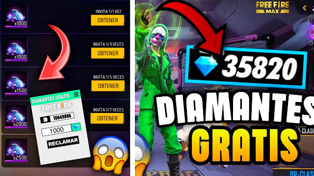 Cómo Conseguir Diamantes Gratis en Free Fire 💎