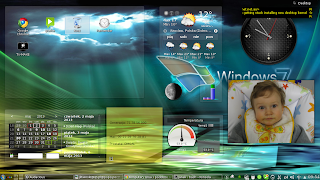 KDE z motywem Windows