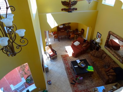 inside house