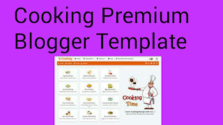 Cooking - blogger cooking template