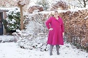 Bright Pink Coat from Gertie (pink coat )
