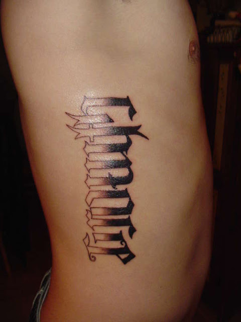 tattoo ambigram