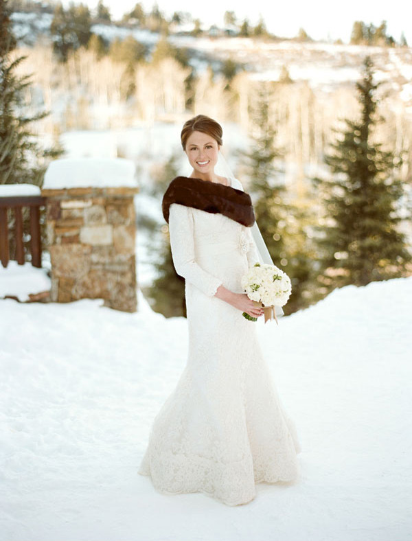 Maybe I only want a winter wedding so I can wear a glamorous fur stolewho 