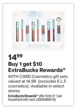 Cosmetic Gift Sets regular retail $14.99