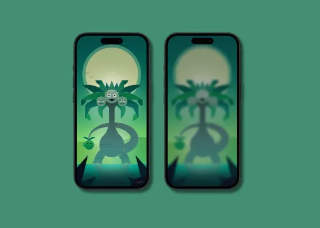 Alolan Exeggutor Lock Screen Wallpaper