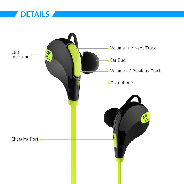  Mini Lightweight Wireless Sports Headset  (60% off) Wireless Sport headset Only 1,599 Rs @ Amazon(Limited Time Offer) 