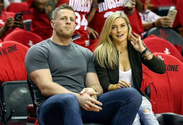 Kealia Ohai and J.J. Watt were married Saturday