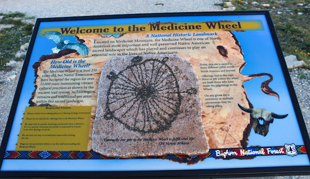 Medicine Wheel sign
