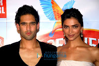 Deepika and Siddharth Mallya at Kingfisher Calendar Event Photos