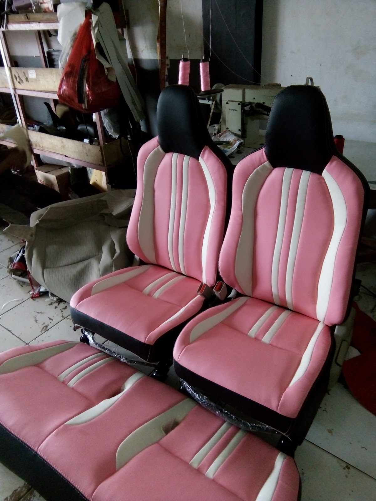 ALVARO JOK MOBIL INTERIOR CAR LEATHER SEAT VARIASI JOK DAN PLAFON