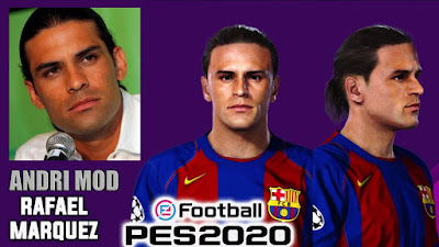 PES 2020 Faces Rafael Marquez by Andri Mod