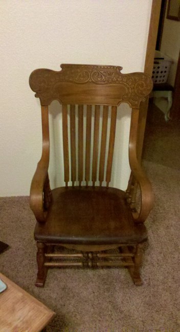 Captain Schmiddy: Rocking Chair Refinish