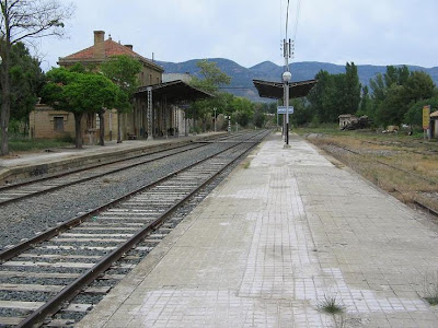 La estación de Ayerbe