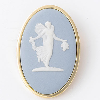 Cameo Pill Box Wedding Depot Wedgwood Muse Brooch Crystal Classics