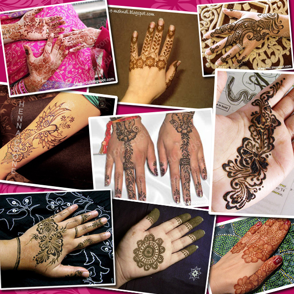 Koleksi gambar  Mehndi  Henna  untuk tangan  Belajar Mehndi  