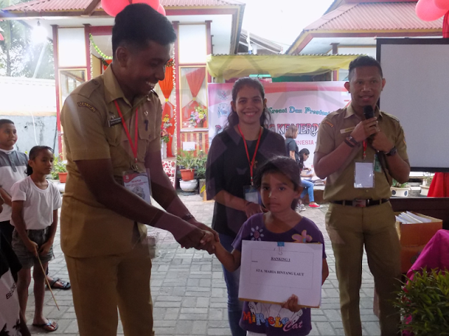 Lomba Ranking 1 Gebyar Kreasi dan Prestasi di Saumlaki Berlangsung Meriah 