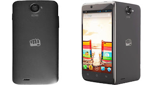 Micromax Canvas EAGO A113 front and back 