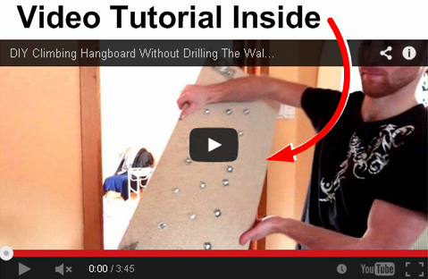 Climbing Hangboard Video Totorial