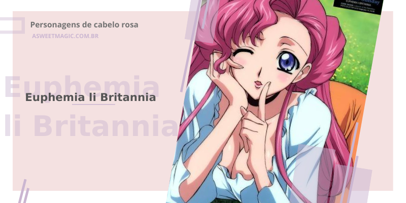 15 Personagens de cabelo rosa nos animes!