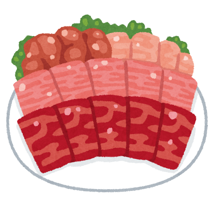 焼肉セットのイラスト かわいいフリー素材集 いらすとや