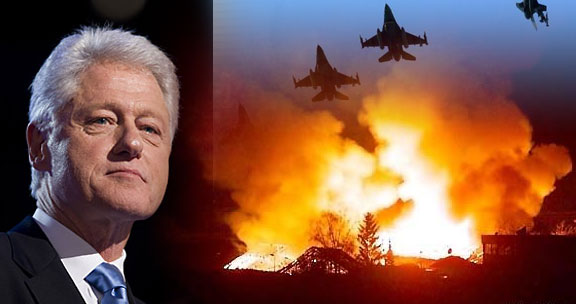 Image result for bill clinton war