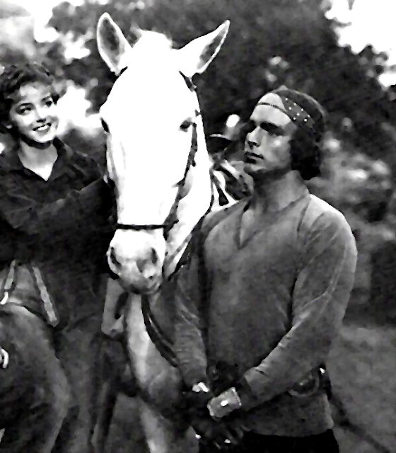 1936. Marsha Hunt, Buster Crabbe - Desert gold