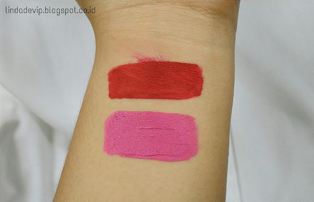 Mineral Botanica Soft Matte Lip cream vs. Wardah Exclusive Matte Lip Cream