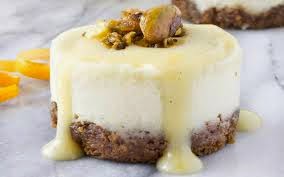 Honey Pistachio Mini Cheesecakes Recipe