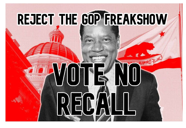 Vote No Recall - California Governor - meme - gvan42