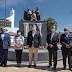  ENCABEZA MARCO MENA DEVELACIÓN DE MONUMENTO EN HONOR A LOS NIÑOS MÁRTIRES DE TLAXCALA