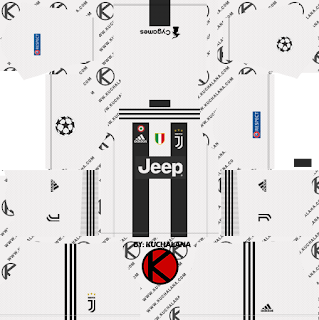 Juventus 201819 Kit Dream League Soccer Kits Kuchalana