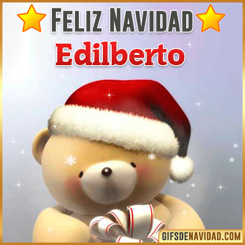 Feliz Navidad Edilberto