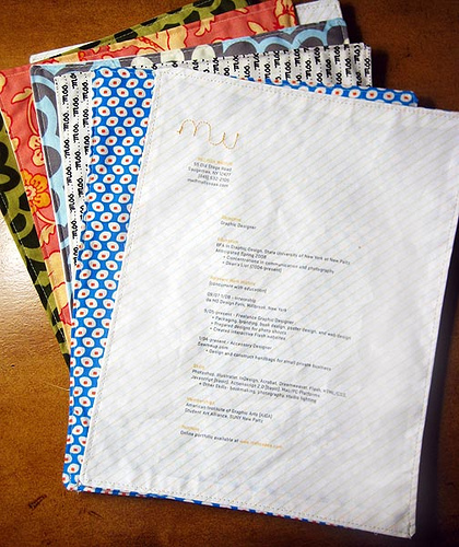 Examples of Super Creative Resume Design 