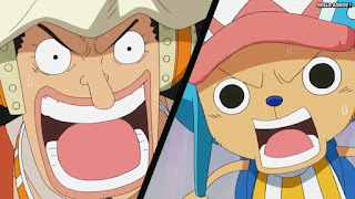 ワンピースアニメ 魚人島編 527話 ウソップ チョッパー | ONE PIECE Episode 527