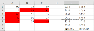 VBA: Un bucle FOR EACH inverso.