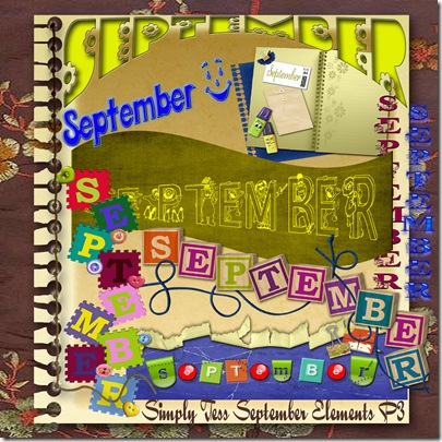 SimplyTess September Elements P3 Preview