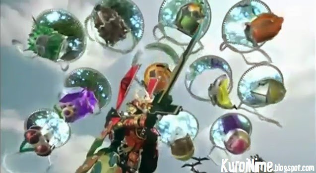 Debut First Henshin: Kamen Rider Gaim Kiwami Arms