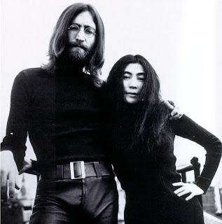 Black was the colour of choice for John and Yoko