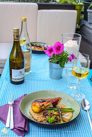 Kochen für Sommerurlaub auf dem Balkon QFSP 